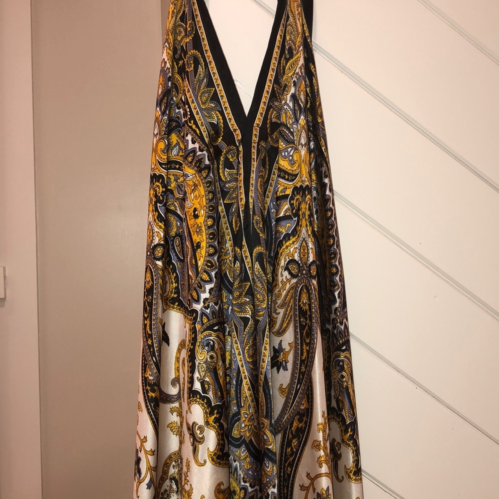 Silk Scarf Dress